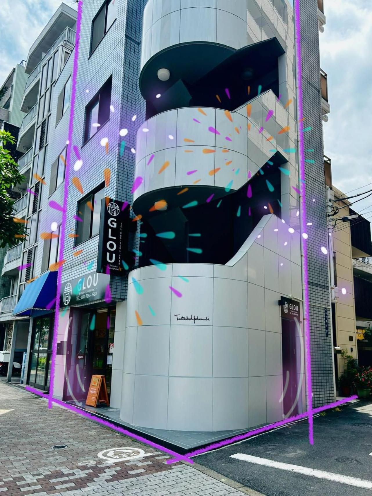 Апартаменты Glou Shinjuku Family Токио Экстерьер фото